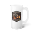 Steel Worker Frosted Glass Beer Mug – 16 oz Trade Gift - DCA0522