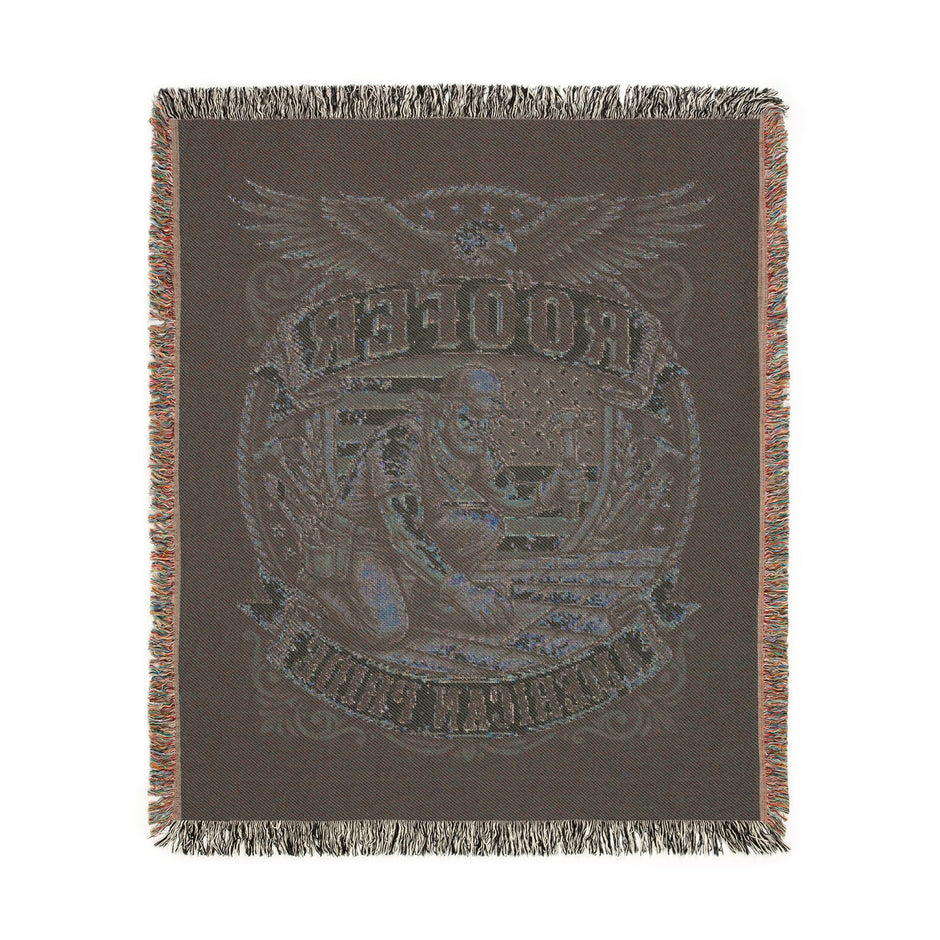 Roofer American Pride Woven Blanket — Tradesman Throw