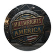 Millwrights That Build America Round Mouse Pad MP1018