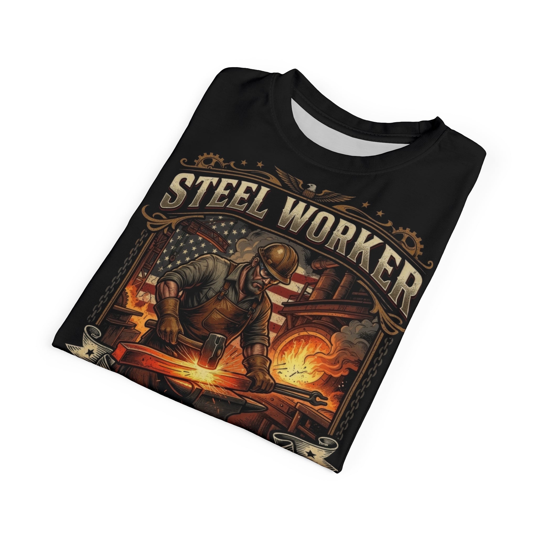 Steel Worker - American Pride - Steel Worker - Men's Shirt - DCA0255