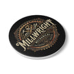 Millwright Mechanical Coaster — Vintage Industrial Ceramic Drink Coaster - DCA0235