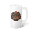 Pipefitter Trade 16 oz Frosted Glass Beer Mug - DCA0518