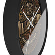 Millwright Industrial Wall Clock — Steampunk Gear Emblem - DCA0392