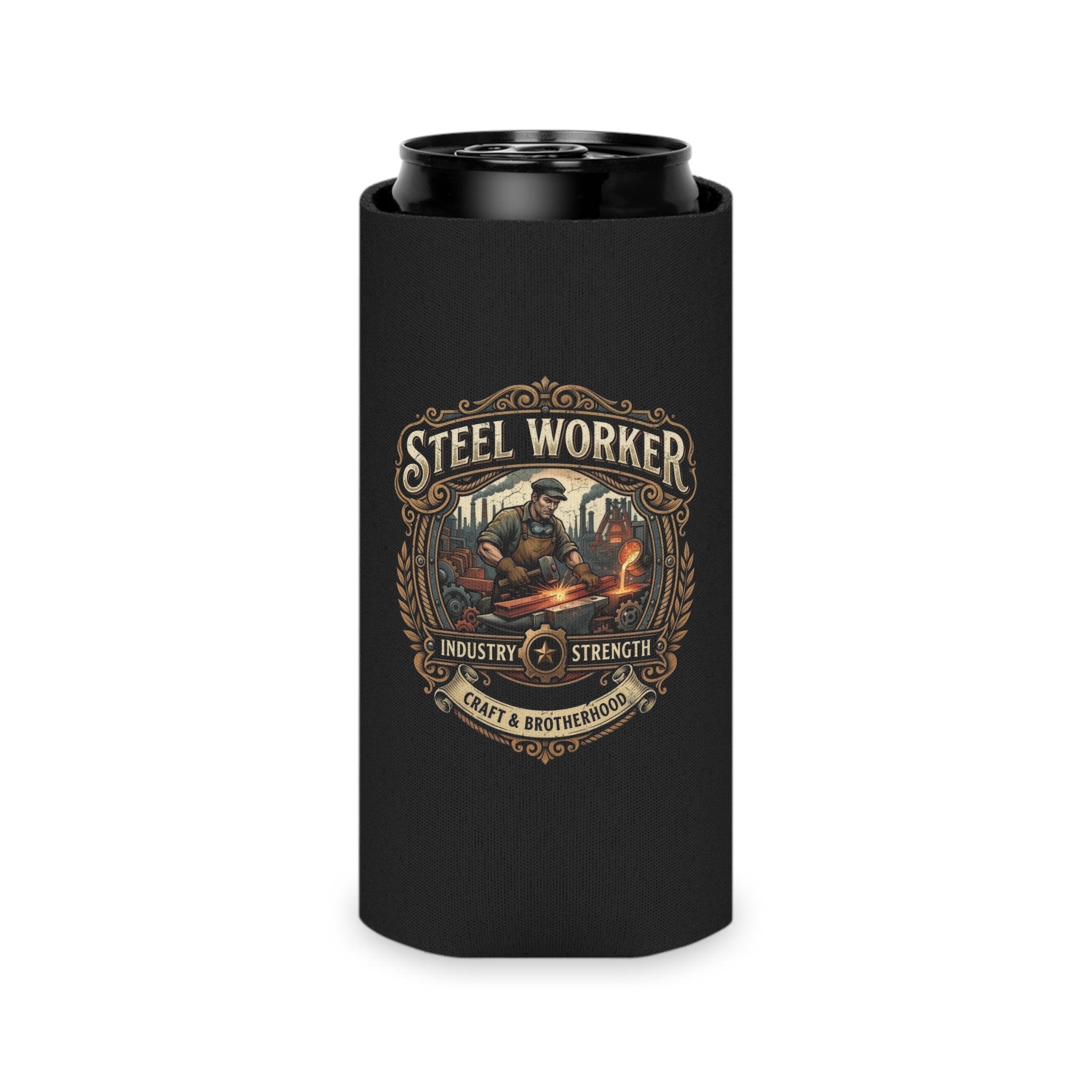 Steel Worker Insulated Beer and Soda Cooler - DCA0301