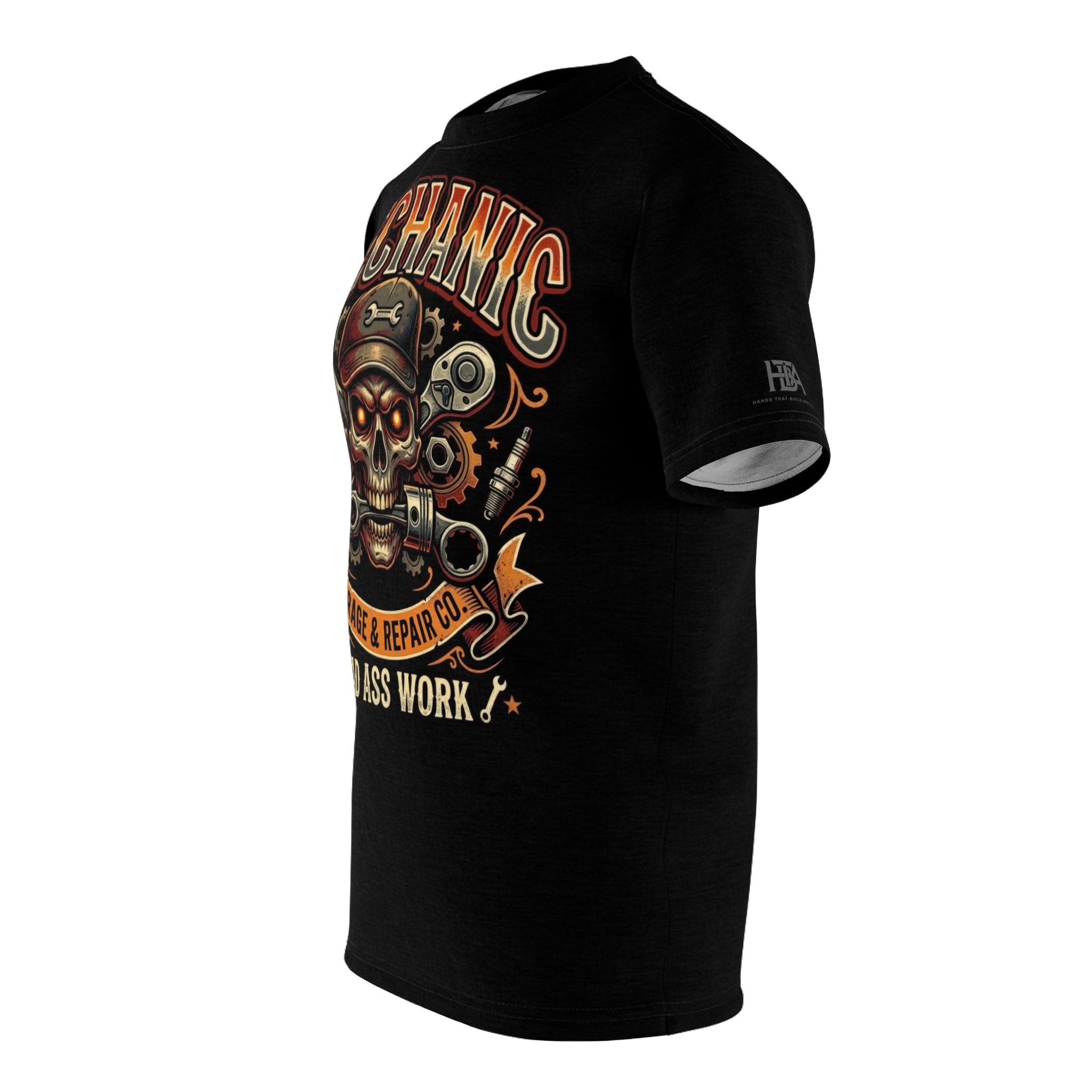 Mechanic - Skull Series - Men's T-Shirt - DCA0217