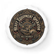 Heavy Equipment Operator Bottle Opener — Vintage Construction Emblem - DCA0266