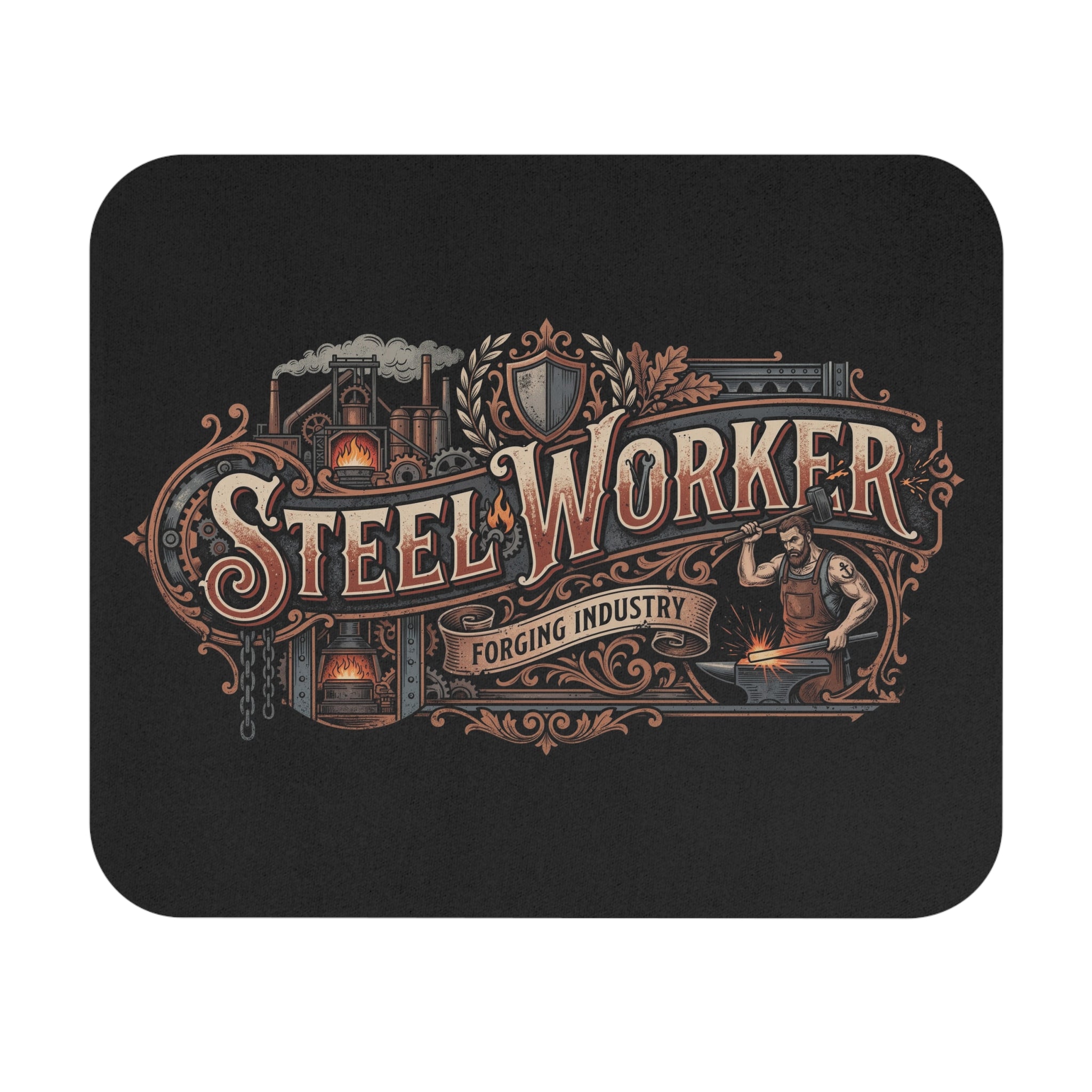 Steel Worker – Forging Industry Vintage Industrial Mouse Pad - DCA0314