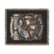 Iron Worker Woven Blanket – American Strong Patriotic Throw