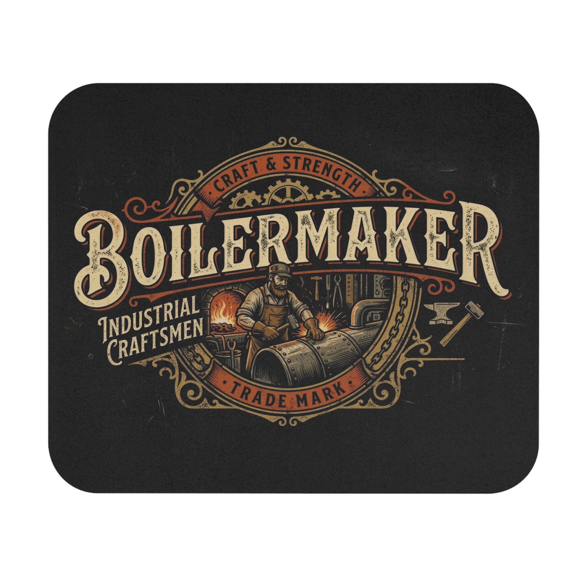 Boilermaker Industrial Craftsman Mouse Pad — DCA0303
