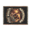Steel Worker Woven Blanket — Amrican Pride Throw