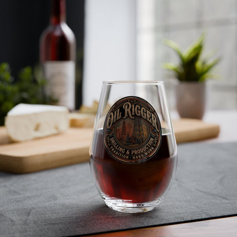 Oil Rigger Stemless Wine Glass – 11.75oz - DCA0344