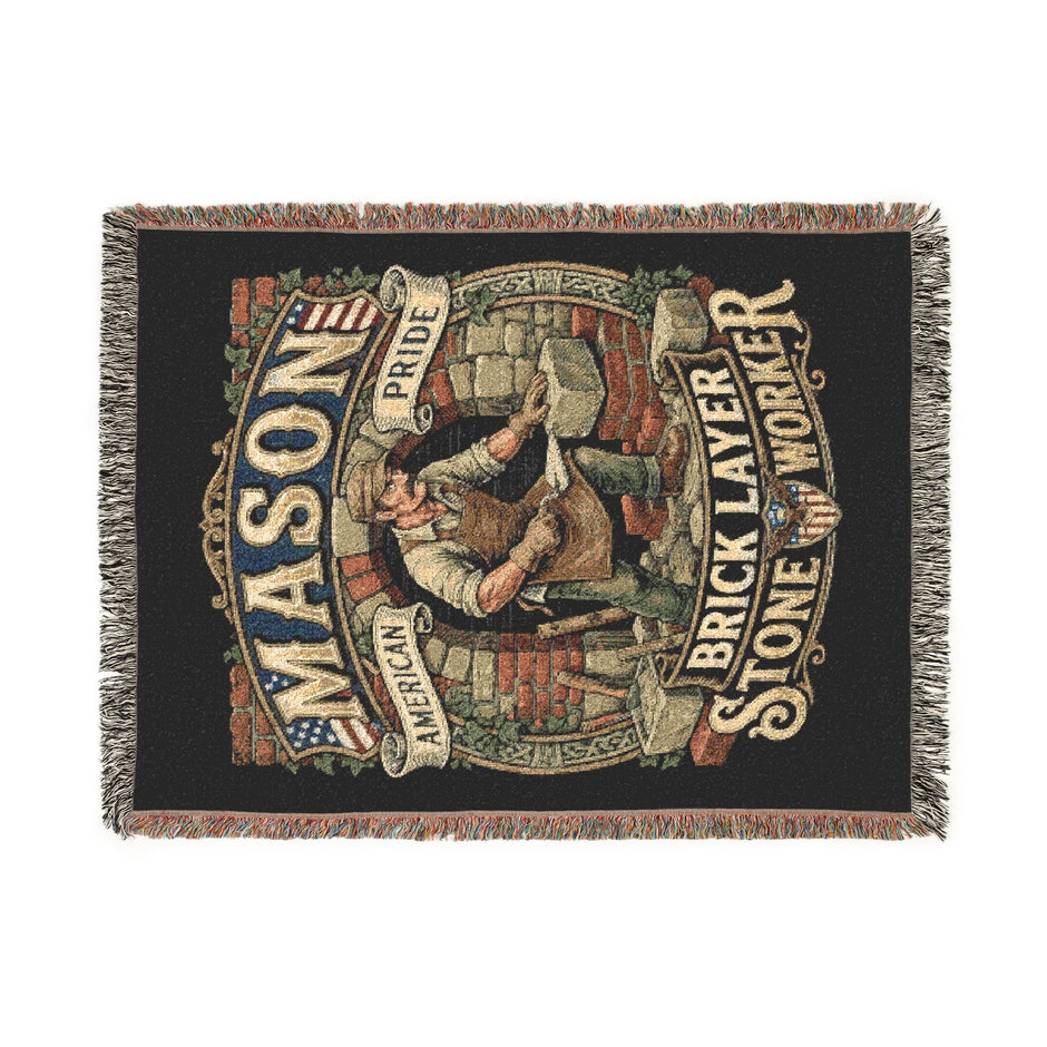 Mason Throw Blanket — Vintage Woven Blanket