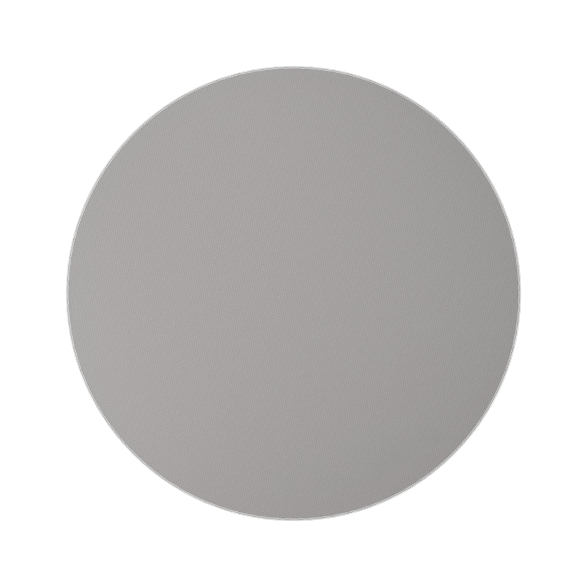 Round Striped Rug — Retro Earthtone Circular Accent Rug