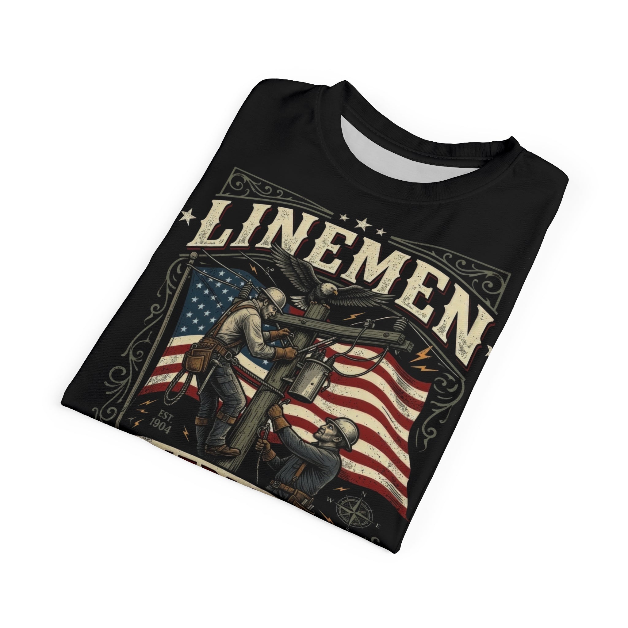 Linemen - American Pride - Men's Shirt - DCA0248