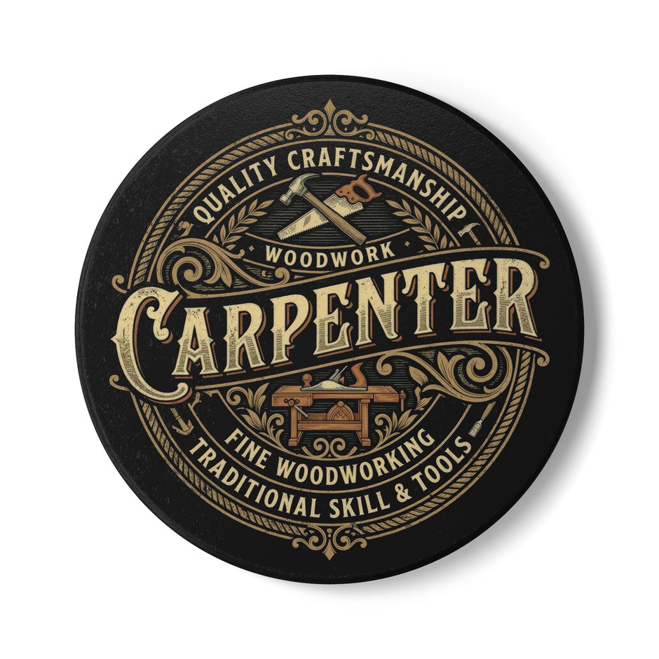 Carpenter Ceramic Coaster — American Heritage - DCA0229