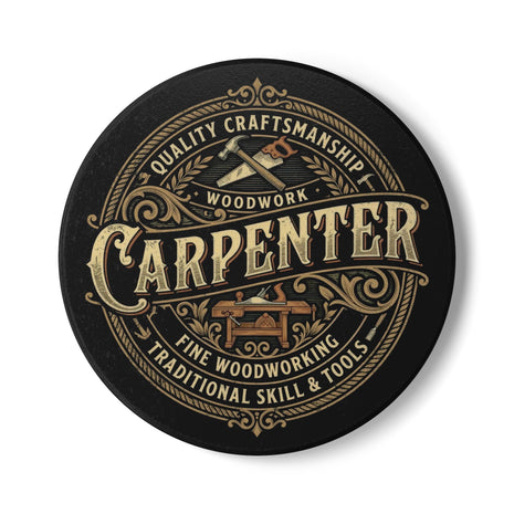 Carpenter Ceramic Coaster — American Heritage - DCA0229
