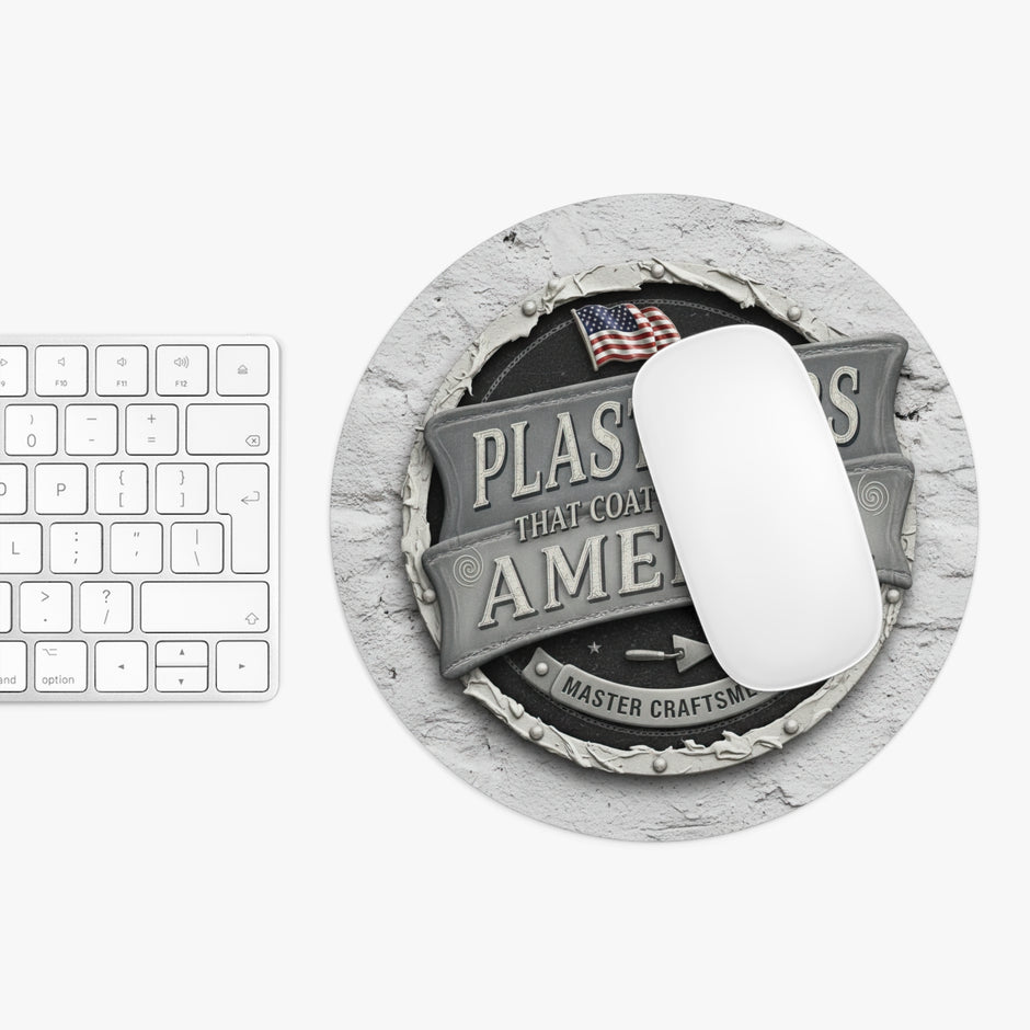 Plasterers That Coat And Build America Mouse Pad MP1021