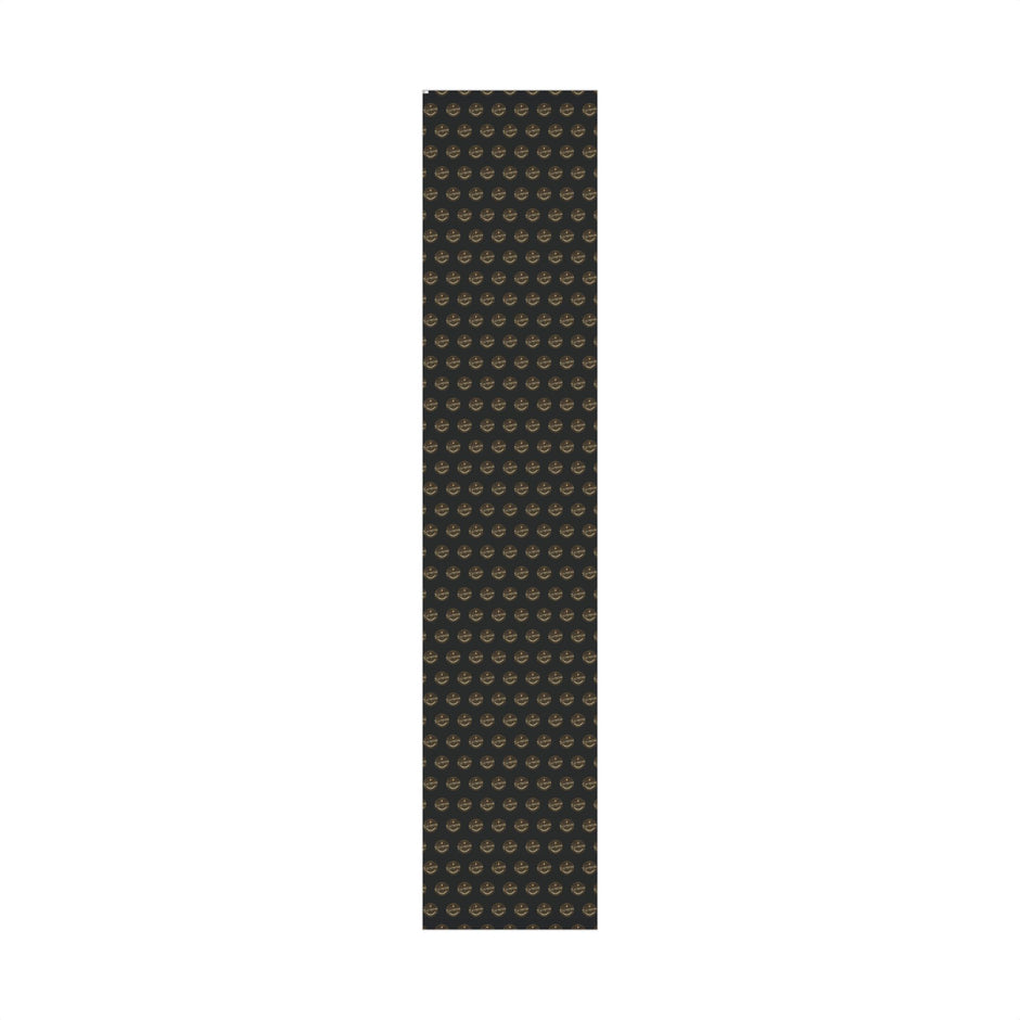 Electrician Gift Wrap Paper – Industrial Logo (Black & Gold)