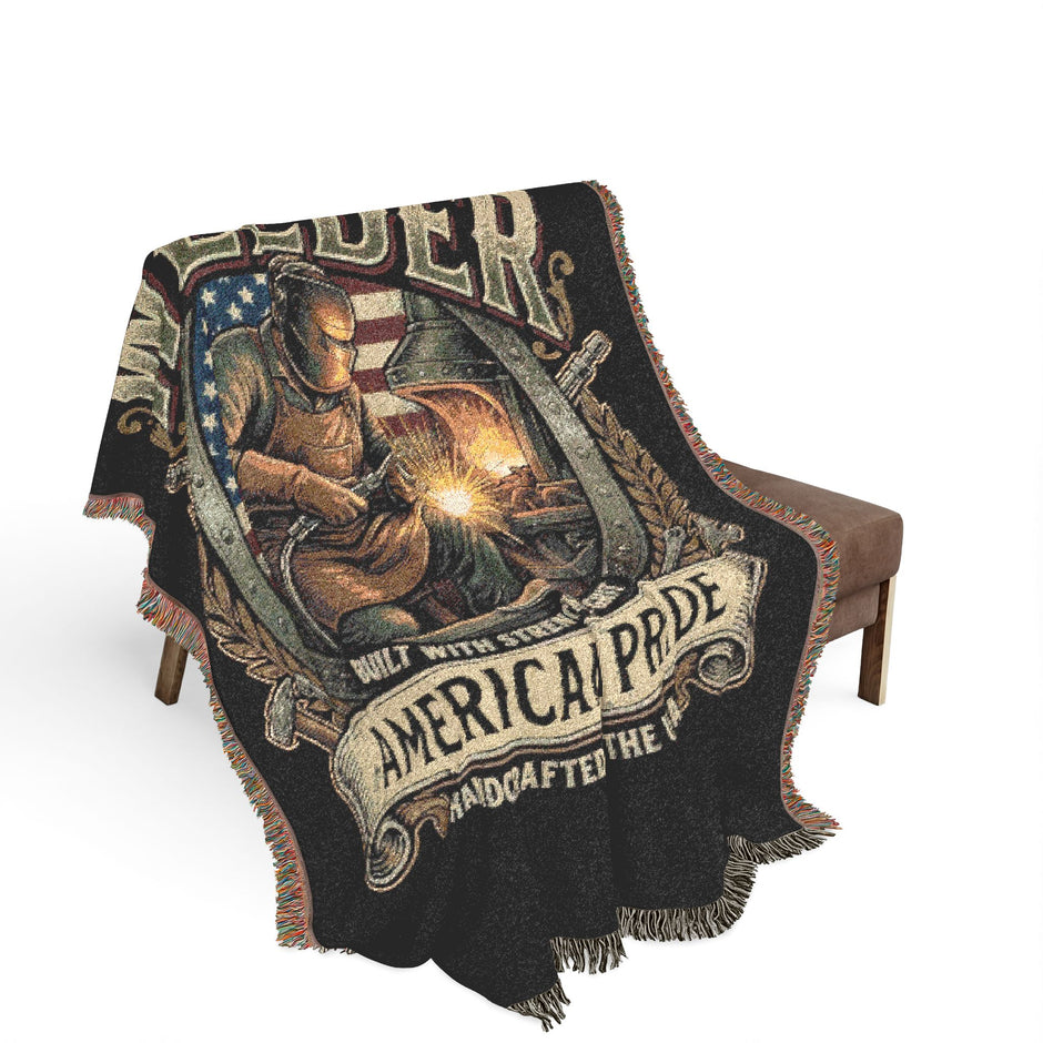 Welder Woven Blanket — American Pride Throw