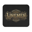 Linemen Mouse Pad — Honor & Strength Brotherhood Mouse Pad - DCA0319