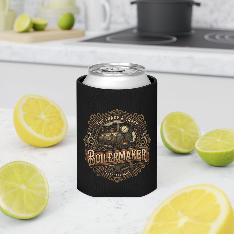 Boilermaker Can Cooler – Vintage Steam Engine Design - DCA0285