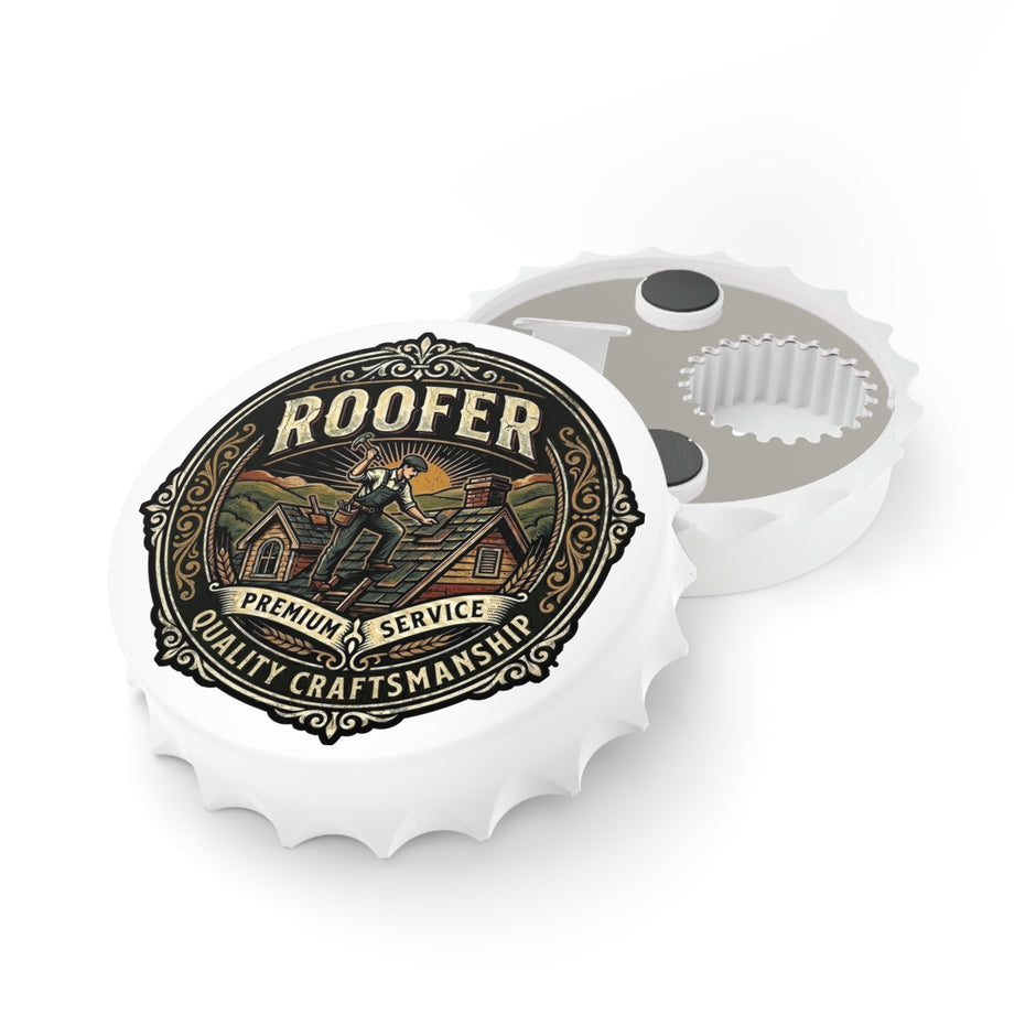 Roofer Bottle Opener – Vintage Roofing Craftsman Design - Roofer - DCA0180