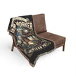 Iron Worker Woven Blanket – American Strong Patriotic Throw
