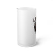 Linemen Frosted Glass Beer Mug – Trade Beer Stein - DCA0511