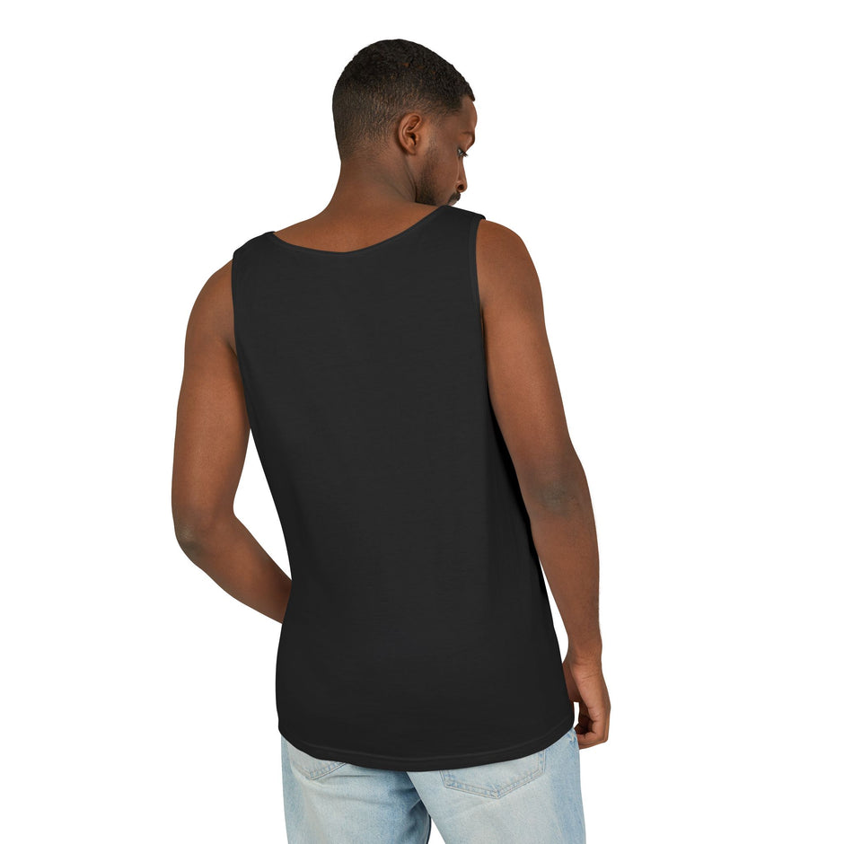 These Hands Build America Unisex Tank Top — Patriotic Construction Worker Muscle Tee