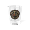 Oil Rigger Shot Glass - 1.5oz Vintage Oil Rig Logo Shooter - Oil Rigger - DCA0167