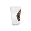 Roofer Vintage Emblem Pint Glass — 16oz Craftsman Beer Glass - DCA0189