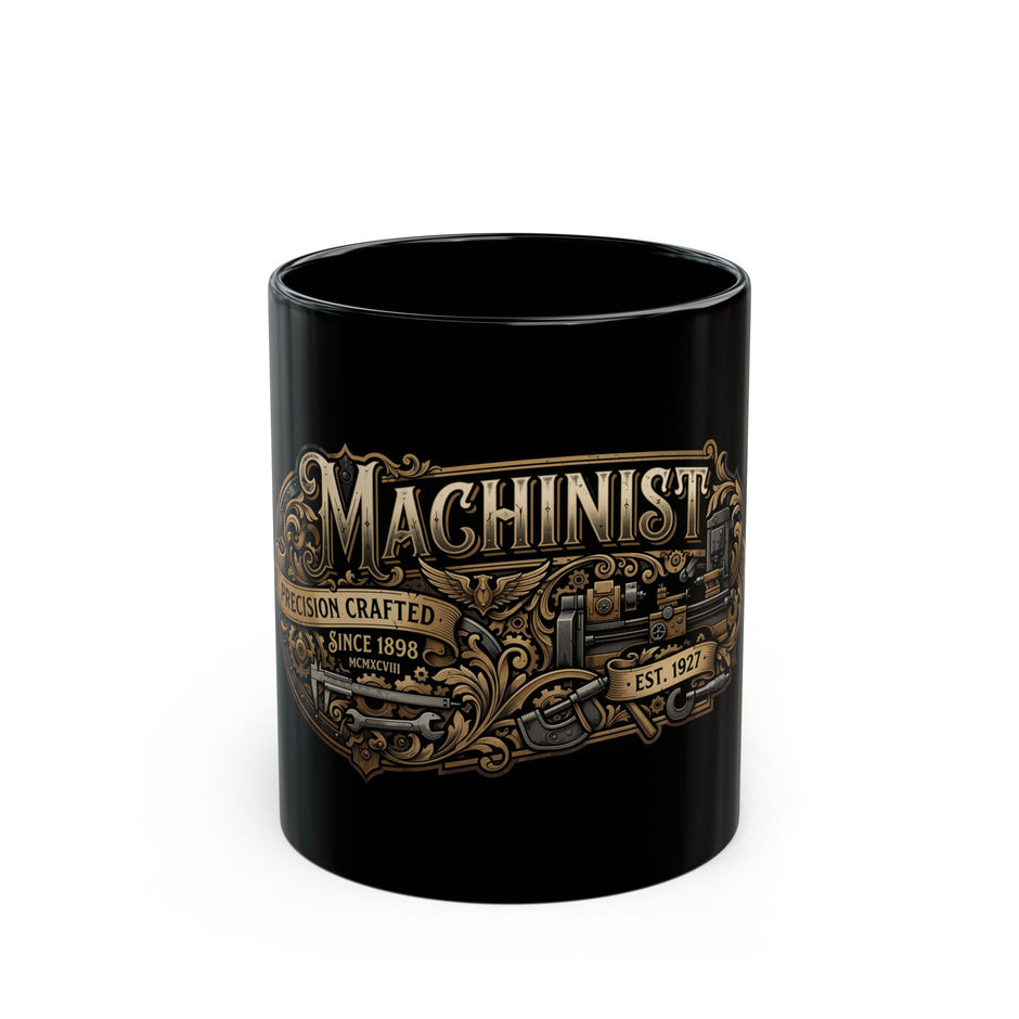 Machinist Vintage Industrial Mug — 'Machinist' Crafted Since 1898 Coffee Cup - DCA0417