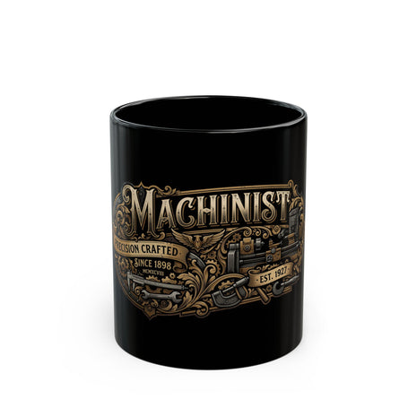 Machinist Vintage Industrial Mug — 'Machinist' Crafted Since 1898 Coffee Cup - DCA0417