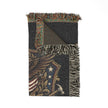 Carpenter Pride Woven Blanket — American Carpenter Emblem Throw