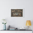 Hands That Build America Framed Poster — Skilled Tradesmen Vintage Wall Art