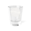 Millwright Mechanical Logo Shot Glass — 1.5oz Vintage Industrial Barware - DCA0188