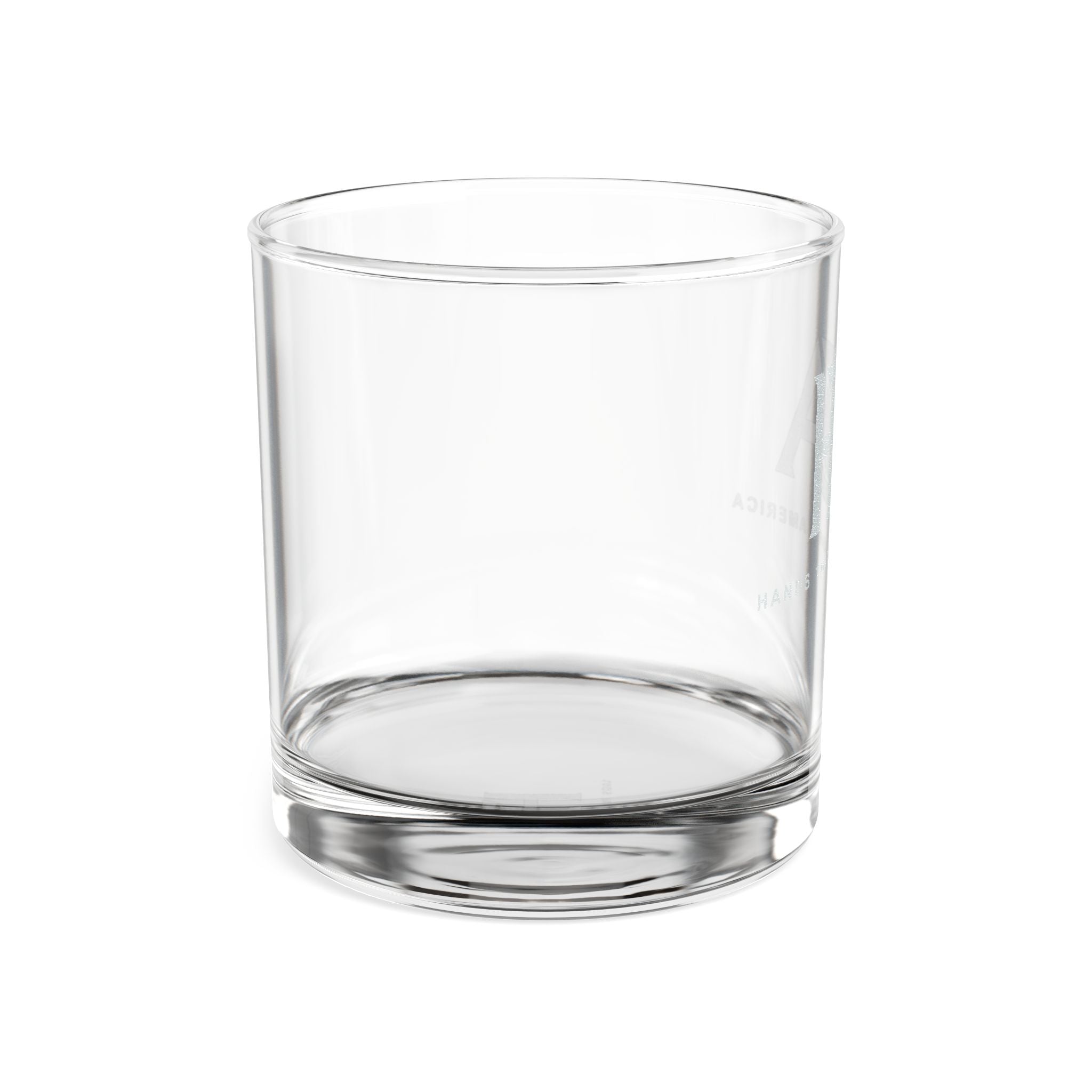 10.5 oz Whiskey Glass — Classic Rocks Glass (Hands That Build America) - DCA0220