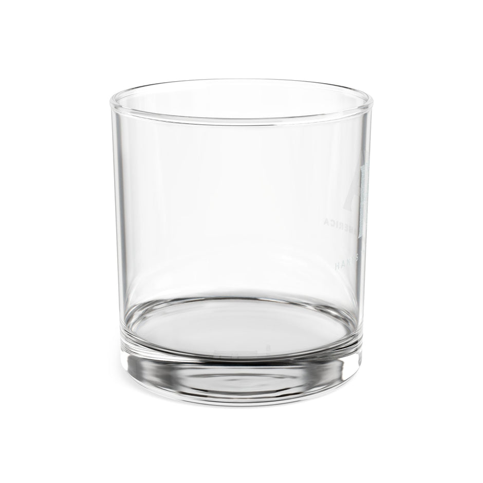 10.5 oz Whiskey Glass — Classic Rocks Glass (Hands That Build America) - DCA0220