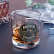 Roofer Whiskey Glass - 10oz Rocks Glass - DCA0316