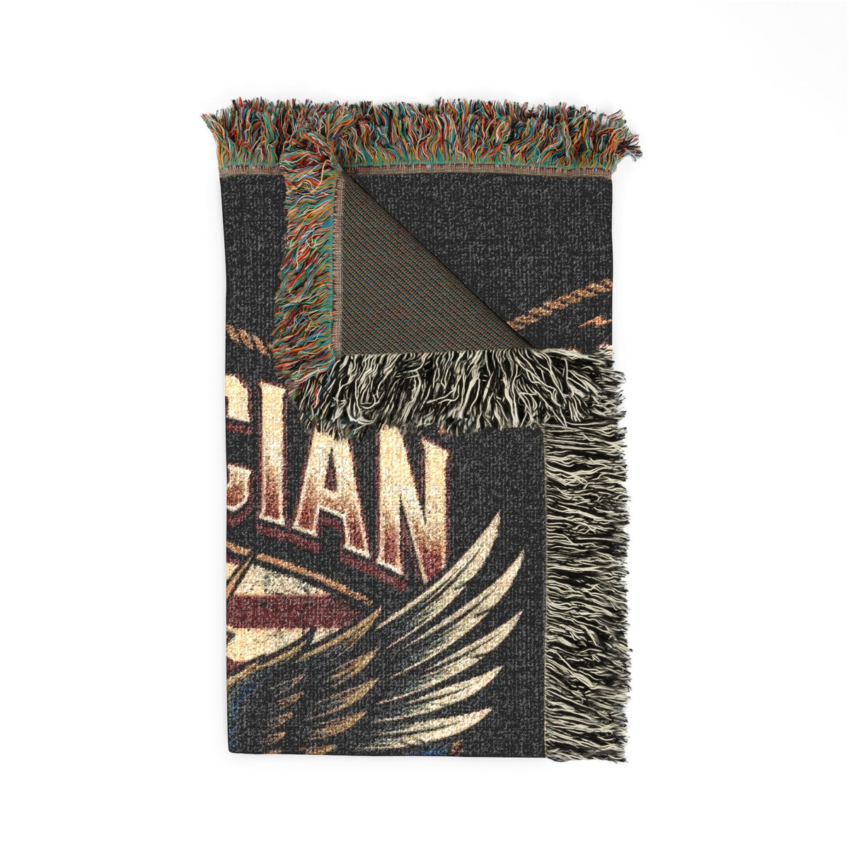 Electrician Woven Blanket - American Proud Eagle Throw