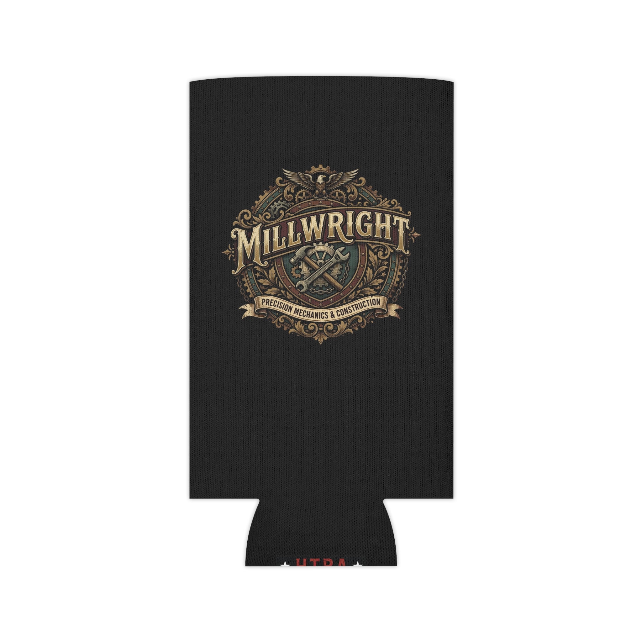 Millwright Vintage Emblem Can Cooler — DCA0295