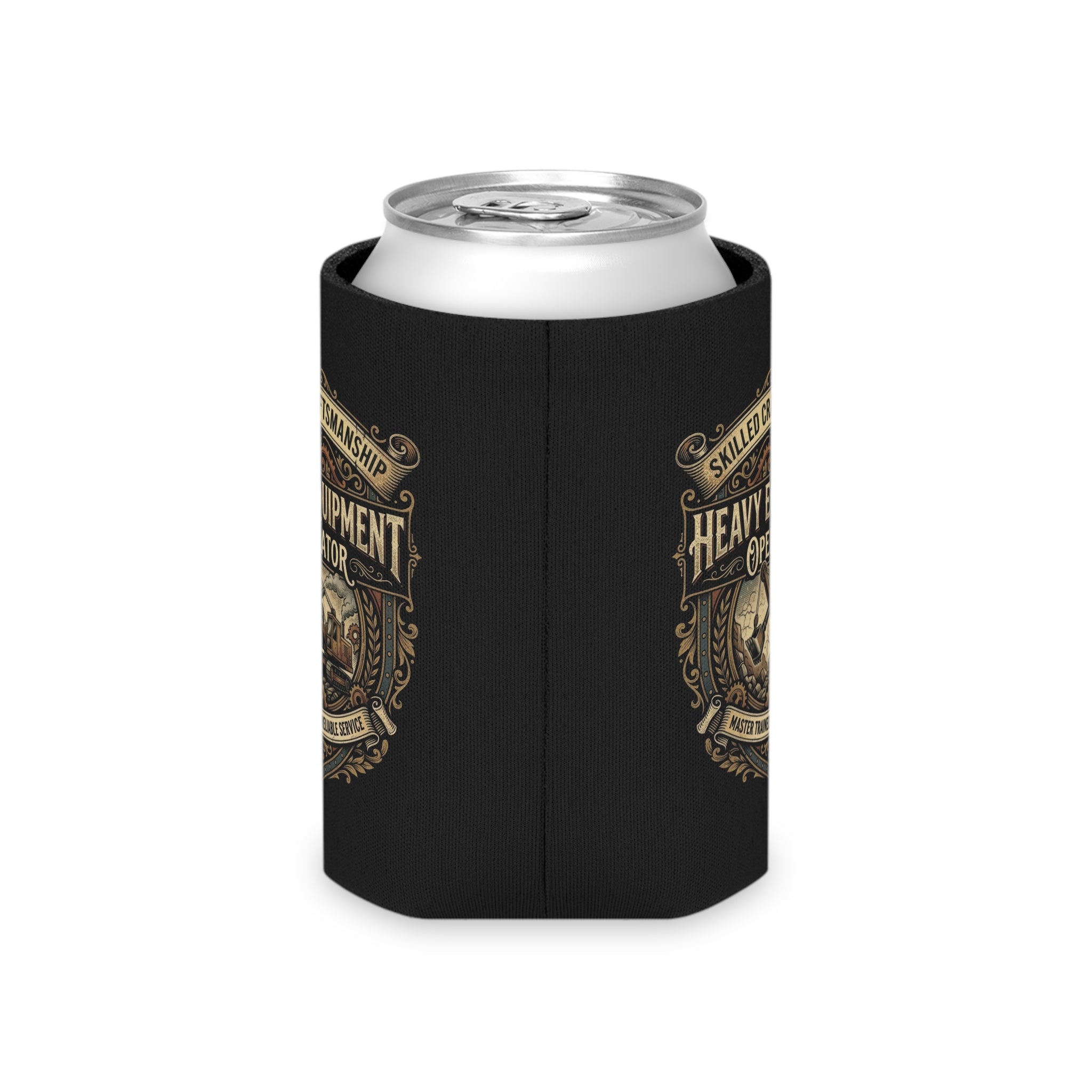 Heavy Equipment Operator Can Cooler — Skilled Craftsmanship Koozie - DCA0289