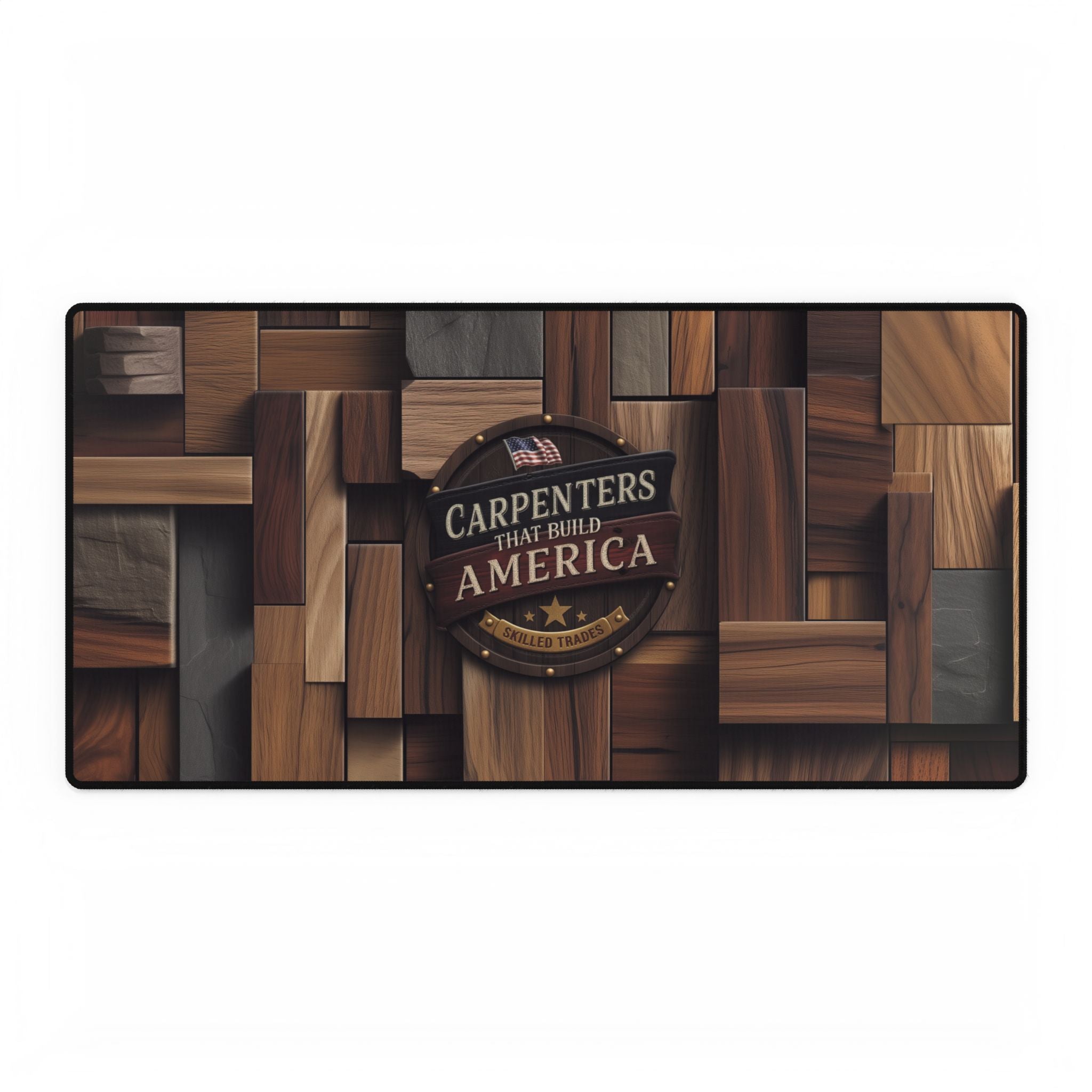 Carpenters That Build America Desk Mat | Mouse Pad