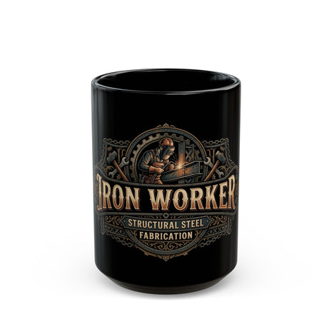 Iron Worker Mug — Structural Steel Fabrication Coffee Cup - DCA0277