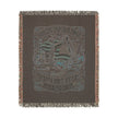 Heavy Equipment Operator Woven Blanket — American Pride Flag Design