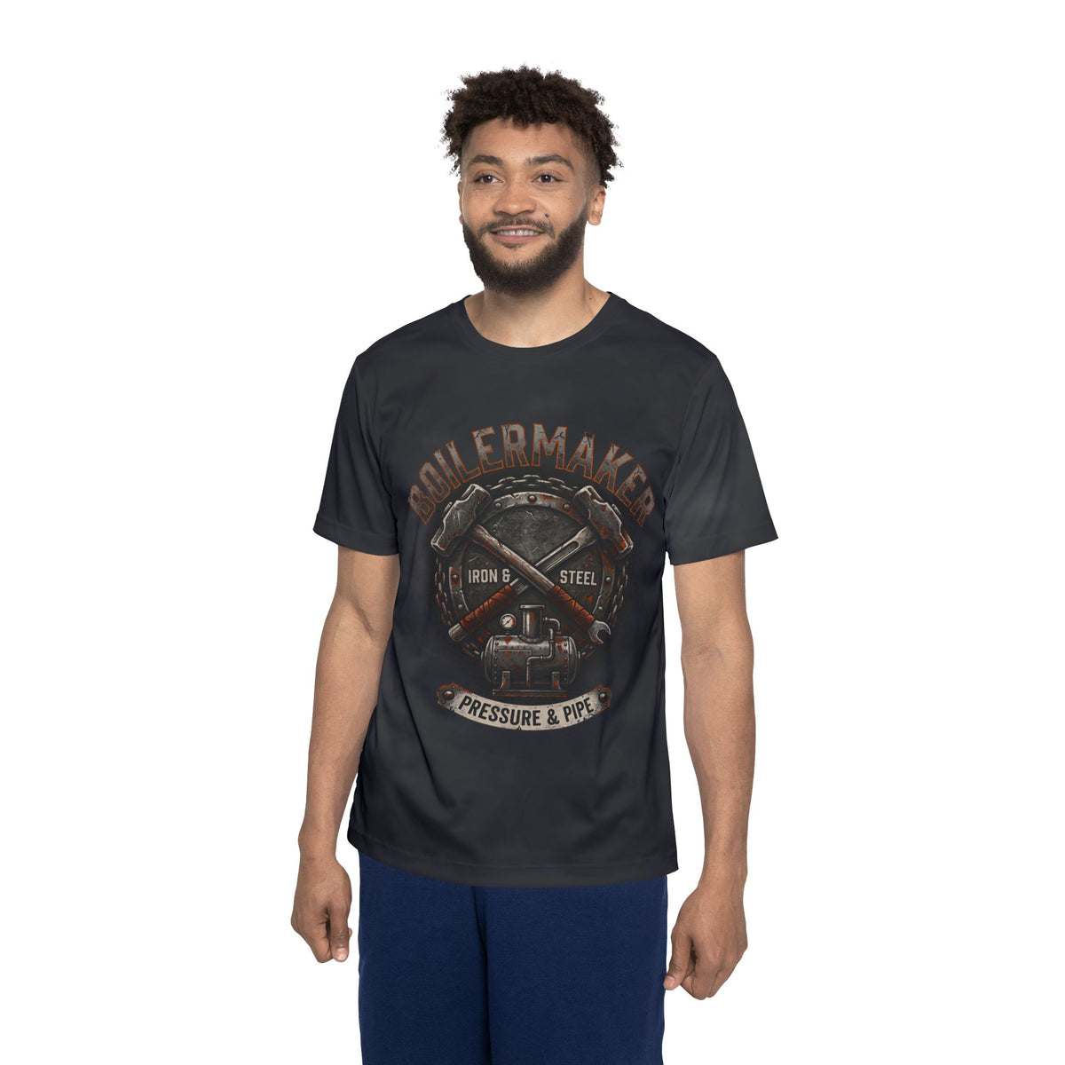 Boilermaker Sports Jersey - 'Boilermaker Iron & Steel Pressure & Pipe' Graphic - DCA0504