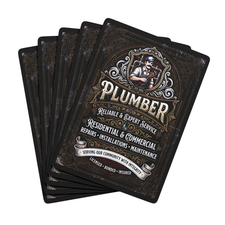 Plumber Vintage Playing Cards – DCA0362