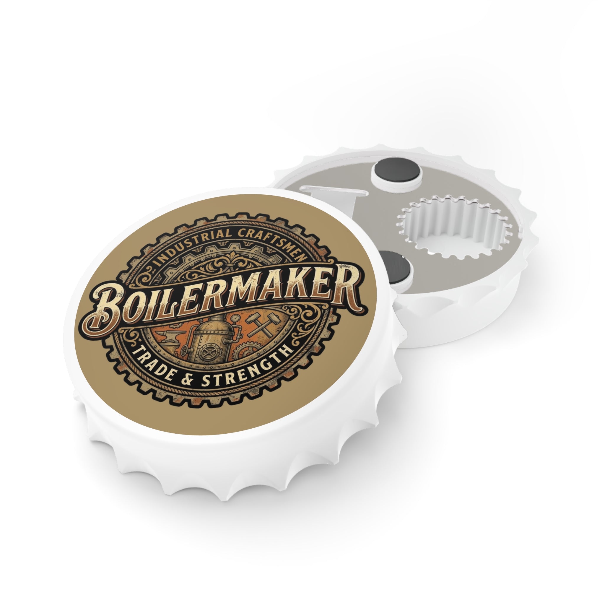 Boilermaker Bottle Opener – Industrial Craftsmen Vintage Cap Opener - DCA0173