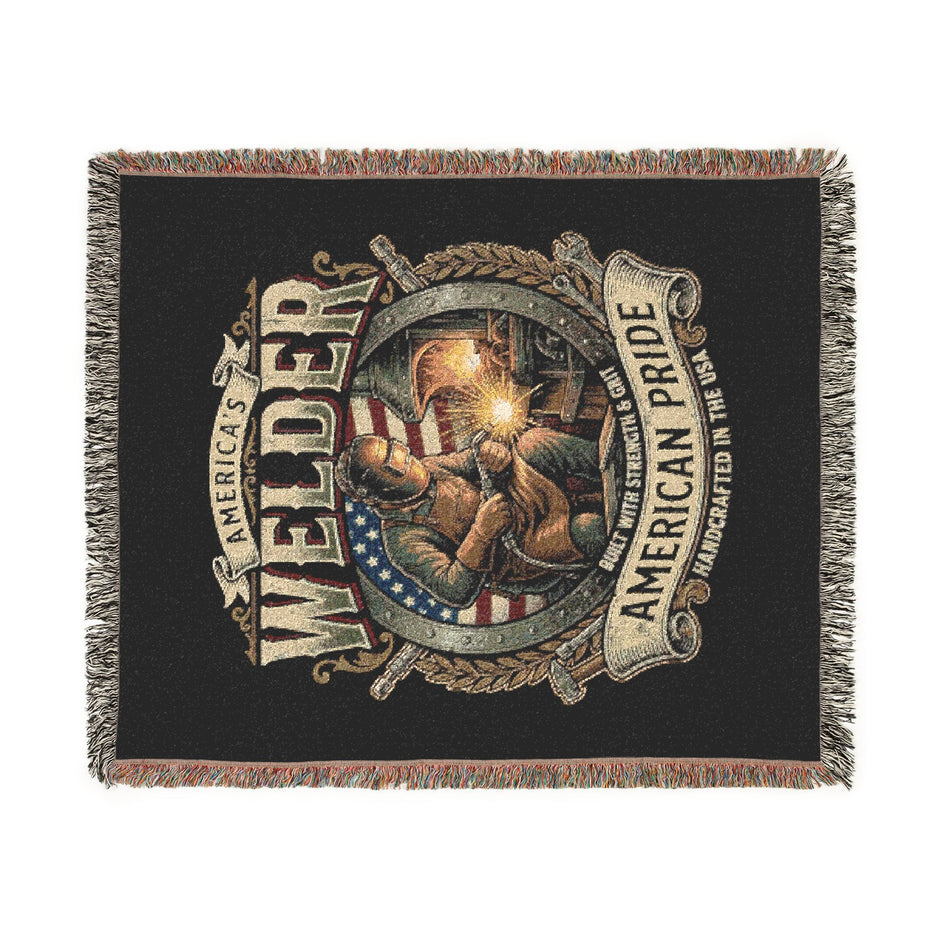 Welder Woven Blanket — American Pride Throw