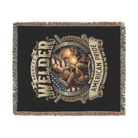 Welder Woven Blanket — American Pride Throw